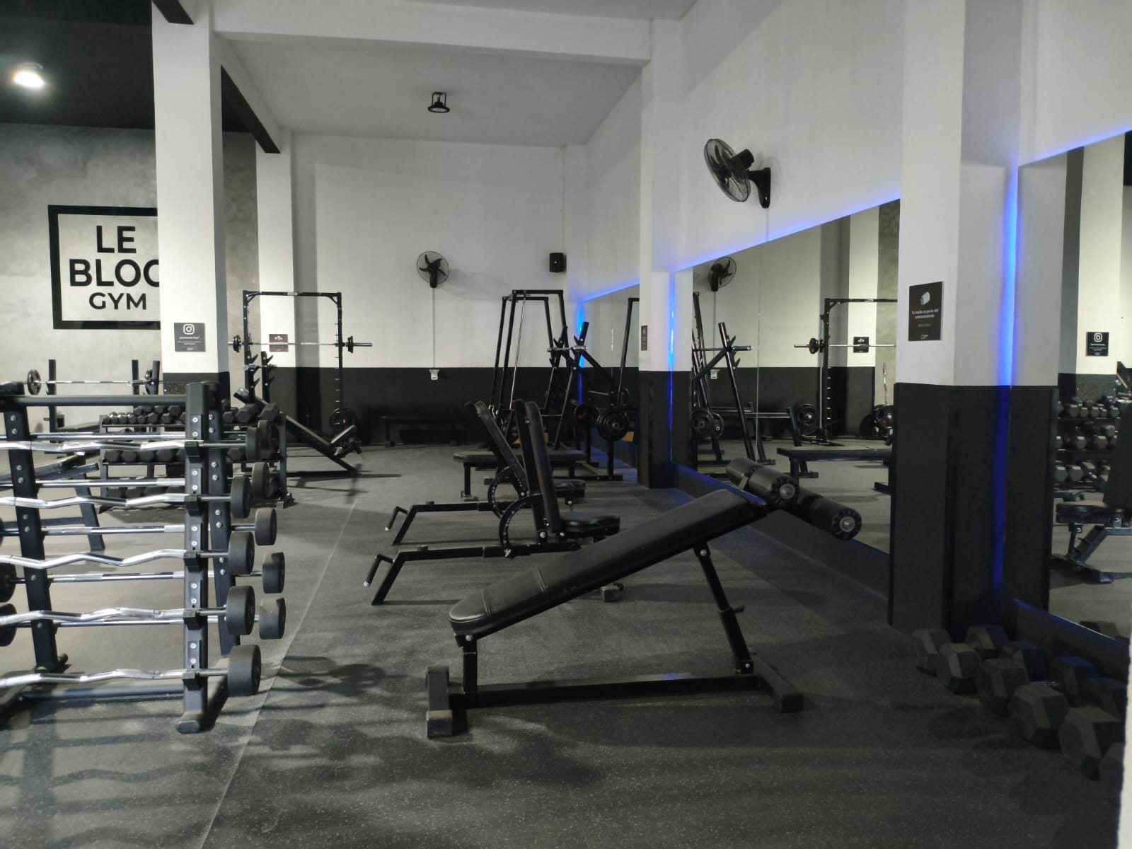 Le Bloc Gym – instalaciones
